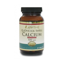 LİFETİME Q OYSTER SHELL CALCİUM WİTH VİT D TABLETS