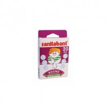 SANİTABANT ROUND YUVARLAK YARA BANDI 20'Lİ PAKET