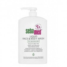 SEBAMED LIQUID FACE & BODY WASH  1000ML