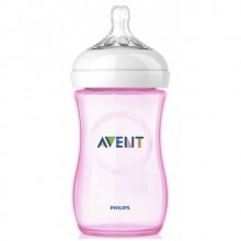 AVENT NATURAL PP BİBERON 260 ML PEMBE
