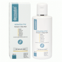 DERMOSKİN KERATOLYTİC SAÇ VE VÜCUT ŞAMPUANI 200ML